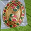 Oval Shape Special Puja Thali (1 Pc / Mix Design)