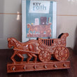 Plastic Rath Design Plastic 6 Hook Key Holder (1 Pc)