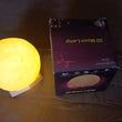 3D Moon Night Lamp with Stand (Color Box /  White & Yellow Light / 1 Pc)