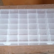 Organizer box for jewelry with dividers