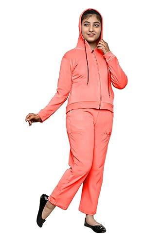 Orange Girls 2 Pcs Sweatsuit and Sweatpant Set