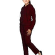 Maroon Girls 2 Pcs Sweatsuit and Sweatpant Set