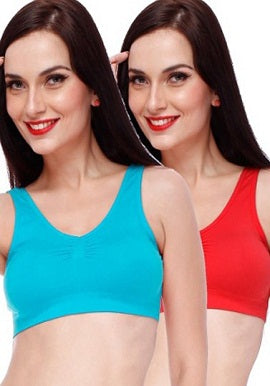 Comfy Pack Of 2 Sports Bra