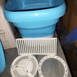 Small foldable washing machine, easy to carry and store