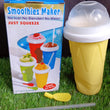 Smoothies Maker Cup, Magic Quick Frozen Smoothies Cup Cooling Cup Double Layer Squeeze Cup Slushy Maker (1 Pc)