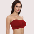 Maroon Magic Tube Bandeau Bra for Women