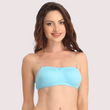 Women's Comfy Wirefree Micro Touch Stretch Tube Bra