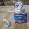 World 3D Crystal Ball lamps With Wood Base (1 Pc)