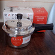 Aluminium Rays Pearl Pressure Cookers With Outer Lid (2.5 Litres / 5-Year warranty)