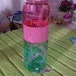 Plastic Water Bottle With Strap and Straw (1000 ML)