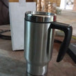 Stainless Steel Coffee Mug (1 Pc / With lid & Handle)