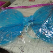 Blue fairy wings for costume