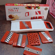 Plastic 6 in 1 Vegetables Slicer, Cutter and Fruit Dicer Grater (1 Set)