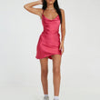 Sensual Satin Elegance Partywear Dress