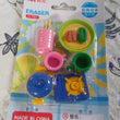 Fun erasers in kitchen utensil shapes