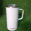 Steel coffee mug for camping and home use