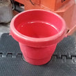 13 cm heavy-duty plastic plant pot, ideal for home decor and outdoor gardens, sold as a single piece.