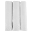 White Cotton Men's Handkerchief - 3 Piece Pack