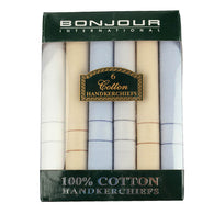 Pastel Cotton Handkerchiefs Men