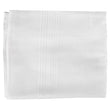 White Cotton Handkerchief for Men - 10 Piece