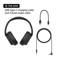 SONY WH-CH720N Active Noise Cancelling, 50 Hrs. Battery life, Multipoint Connection Bluetooth Headset  (Black, On the Ear)