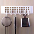 Bathroom wardrobe hook, versatile plastic hanger for various uses