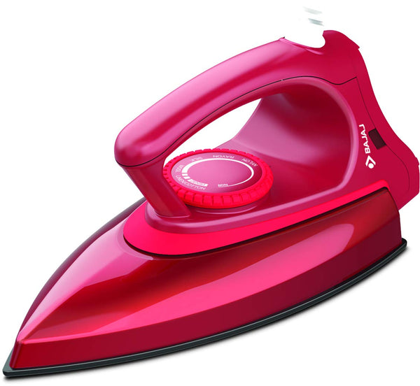 BAJAJ Metallique 1000 w Red 1000 W Dry Iron  (Red)