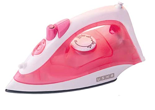 USHA SI 3813C 1300 W Steam Iron  (Pink)