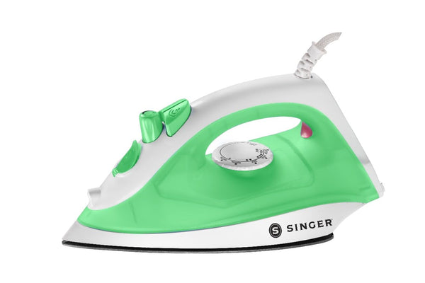 Singer Coral 1200 W Steam Iron  (Green)