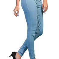 Classy Blue Womens Slim Fit Denim Stretchable Jeggings