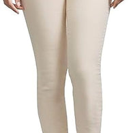 Classy Womens Beige Slim Fit Denim Stretchable Jeggings