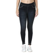 Black Stretchable High Rise Denim Jegging