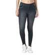 Classic Grey Stretchable High Rise Denim Jegging