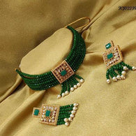 Feminine Chic Green Jewellery Sets