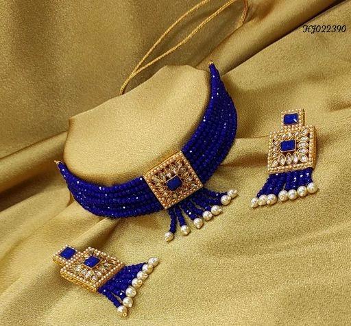 Feminine Chic Blue Jewellery Sets