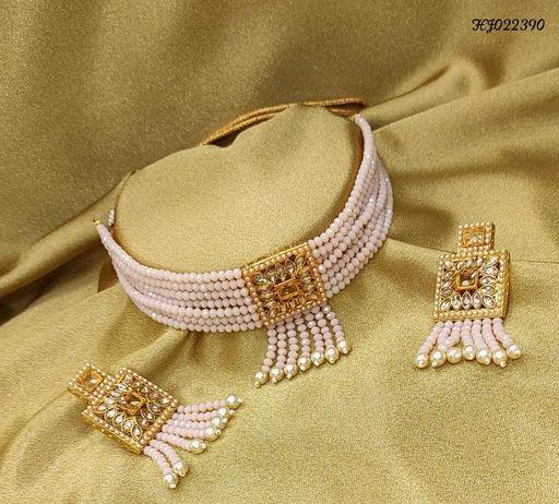 Feminine Chic White Jewellery Sets