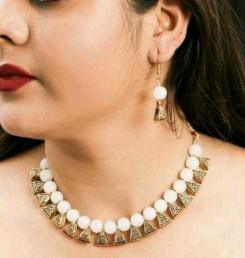 Twinkling Classy Oxidised Gold Jewellery Sets