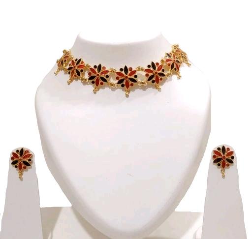 Traditional  Assamese Gold Plated Golpata