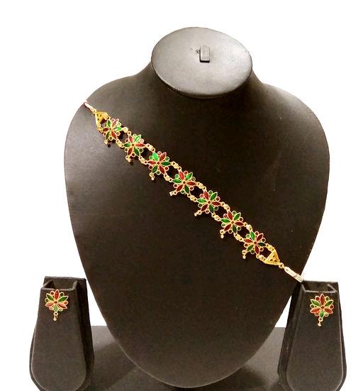 Luxury Traditional Assamese Gold Plated Golpata