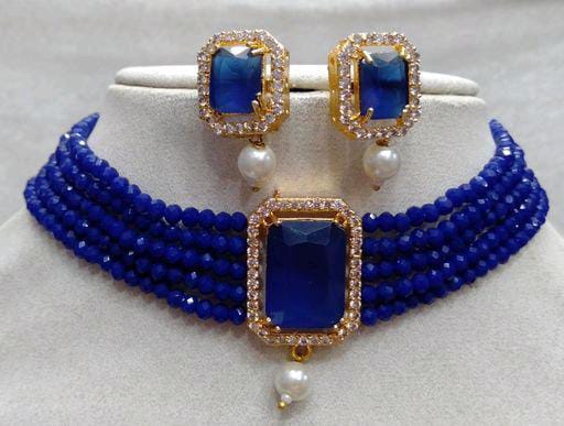 Allure Unique Blue Crystals Jewellery Sets