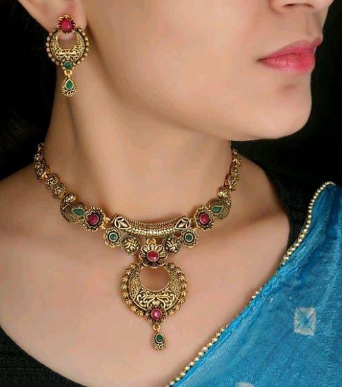 Luxury Princess Kundan Brass Jewellery Sets