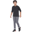 Boy's Stretchable Slim Fit Grey Jeans