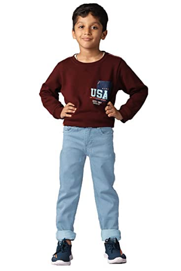 Boys Denim Light Blue Jeans