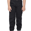 Boys Solid Jade Black Jeans