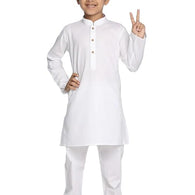 Boys Kids Plain White Colour Kurta