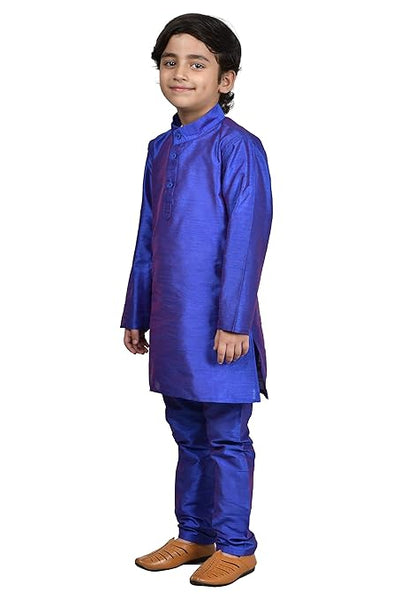 Kurta Pyjama Blue Set For Kids & Boys