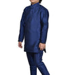 Kurta Pyjama Navy Blue Set For Kids & Boys