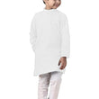 Boys Straight White Kurta Pyjama Set