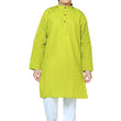 Boys Ethnic Wear Cotton Light Green Kurta Pajama Set