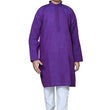 Boys Ethnic Wear Cotton Purple Kurta Pajama Set